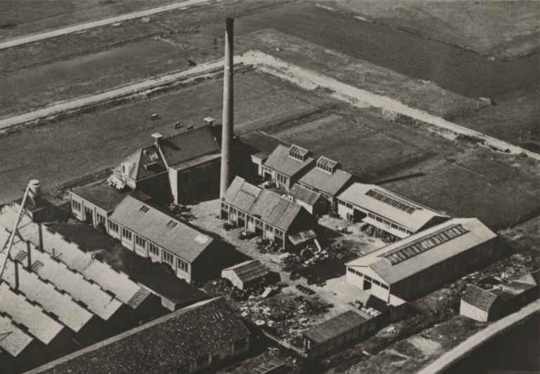 Oude foto van Verffabriek