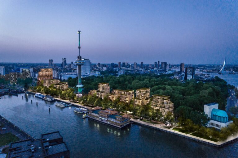 Artist impression van Parkhaven - beeld van ERA Contour